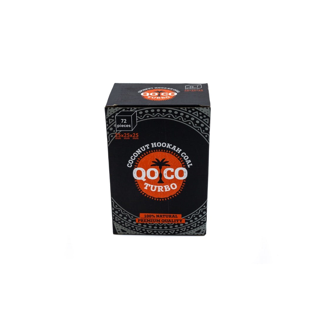 Qoco Turbo Cube Coals | Hookah Deals