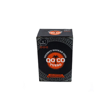 Qoco Turbo Cube Coals | Hookah Deals