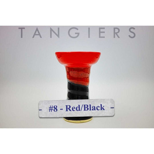 Tangiers Pico Phunnel Bowl (#8) Red/Black | Hookah Deals