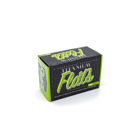 Titanium Flats - Hookah Coals  | Hookah Deals