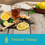 Azure Twisted Tea Bag