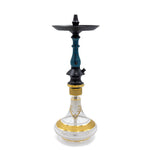 Regal Aqua Grey Dymondwood Prince Hookah (Stem Only)