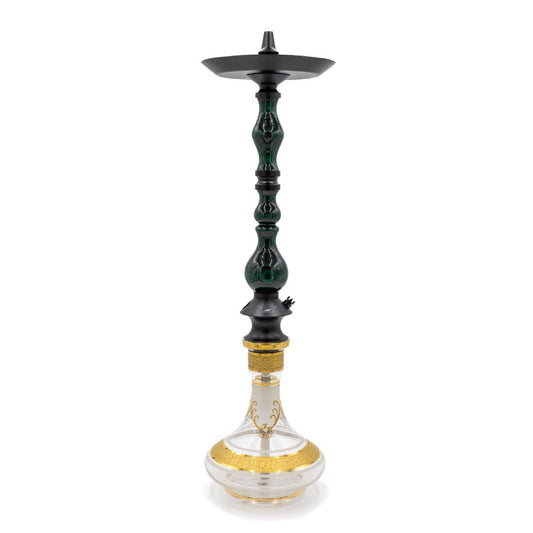 Regal Green/Grey Dymondwood King Hookah | Hookah Deals