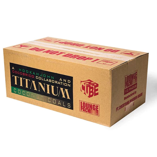 Titanium Lounge Case Cubes - Hookah Coals | Hookah Deals